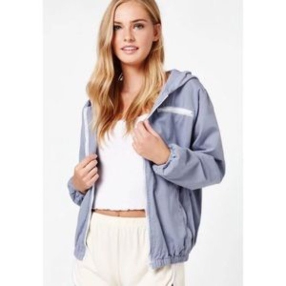 Brandy Melville Jackets & Blazers - Brandy Melville Hooded Jacket
